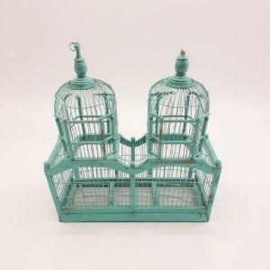 Vintage Bird Cage green
