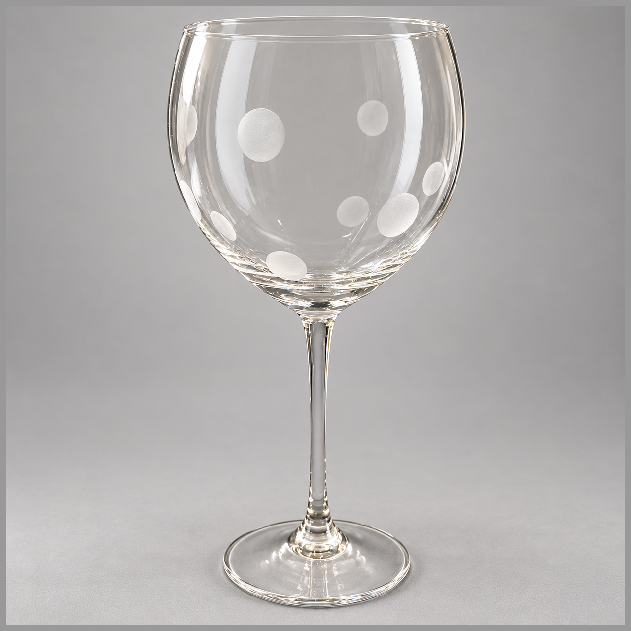 Balloon wine glasses set of 7