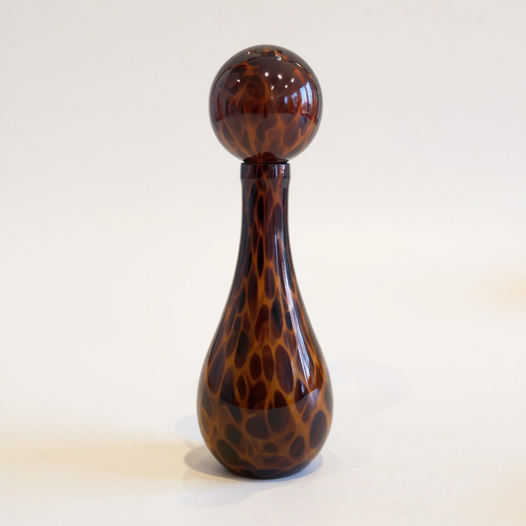Tortoise 50's Glass Decanter