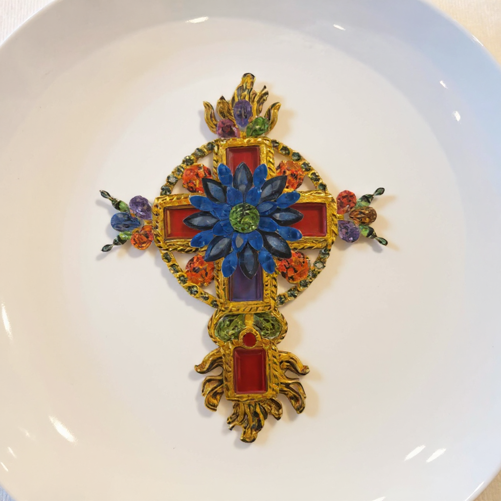 Love Who You Want Lacroix Vista Alegre 1824 Plate