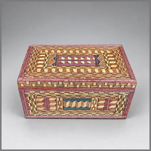 Geometric Wooden Box