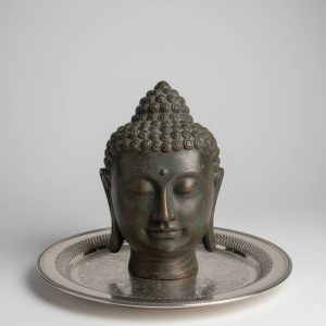 Cast Buddha Head