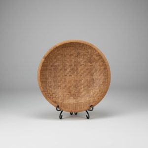 Herringbone Bamboo Basket