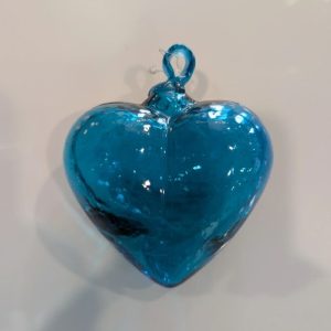 Mexican Glass Heart (S)