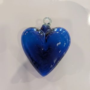 Mexican Glass Heart (L)