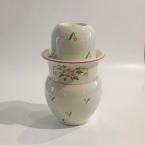 Vintage Teleflora tumble up carafe/cup