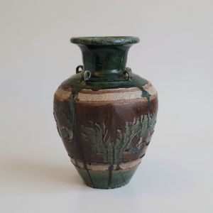 Green Indonesian water jug