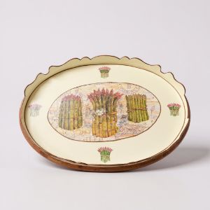 Platter with Asparagus