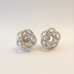 925 love-knot earrings