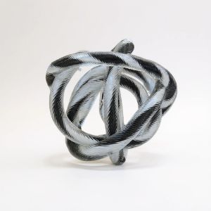 Murano 6inch twisted sculpture