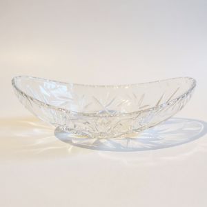 Glass serving dish