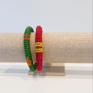 Maasai Zulu beaded bracelets (2)