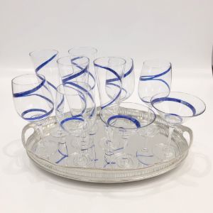 Cobalt Ribbon Set 10