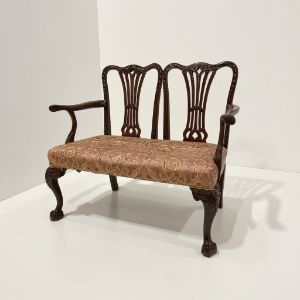 Silk loveseat