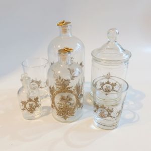 Apothecary jar set (6)