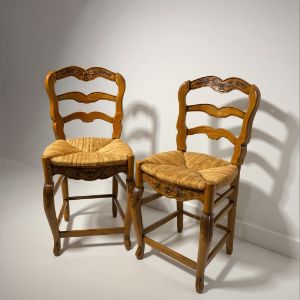 Backed/french bar stools