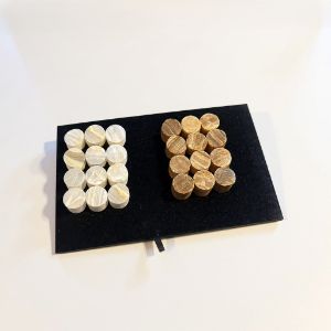 Vintage checker set