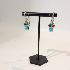 earrings multistone 925