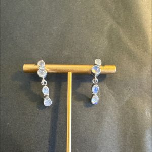 Moonstone earrings 4 stone