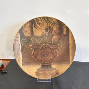 Kirklands plate monkey