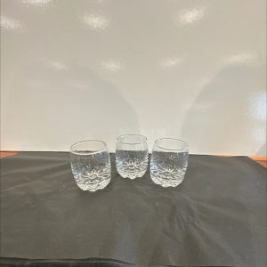 Bormioli Rocco set of 3 shot glasses