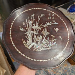 Antique Chinese Rosewood Display Tray
